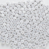 BD00087-02-silver-letter-white-opaque-coin-alphabet-beads-single-d-4×7mm